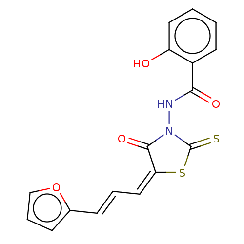 Chemical structure of BindingDB Monomer ID 635584