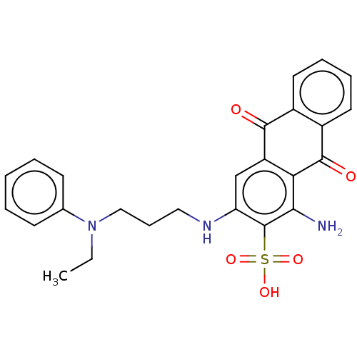 Chemical structure of BindingDB Monomer ID 635603