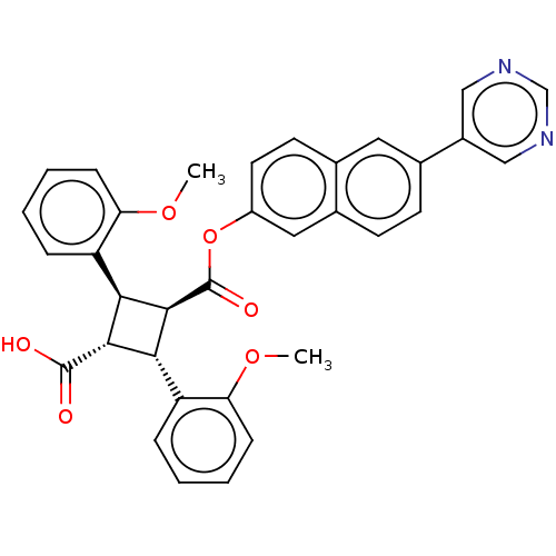 Chemical structure of BindingDB Monomer ID 635754