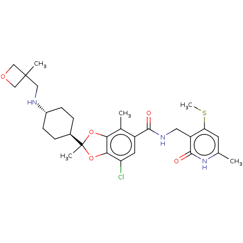 Chemical structure of BindingDB Monomer ID 636157