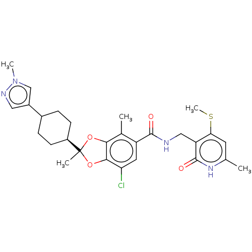 Chemical structure of BindingDB Monomer ID 636164