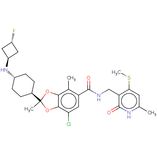 Chemical structure of BindingDB Monomer ID 636186