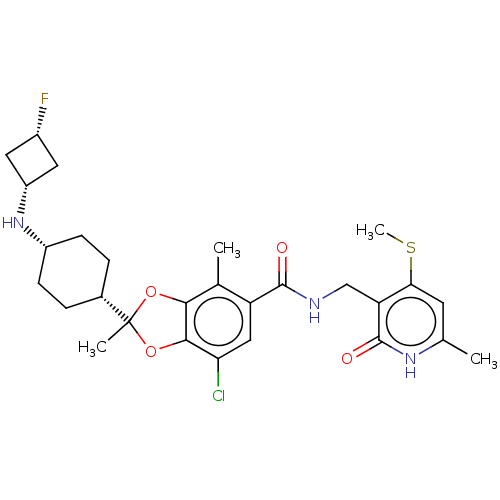 Chemical structure of BindingDB Monomer ID 636196