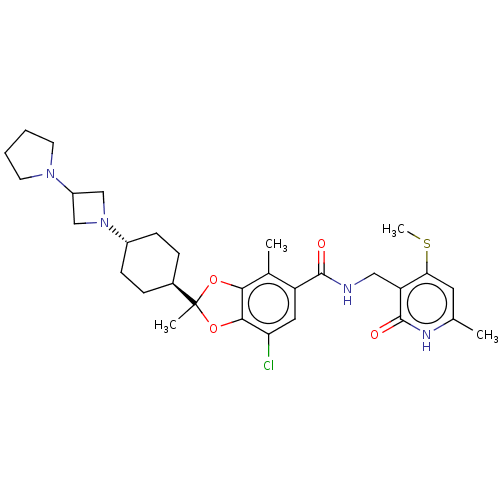 Chemical structure of BindingDB Monomer ID 636199