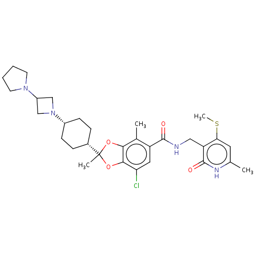 Chemical structure of BindingDB Monomer ID 636200