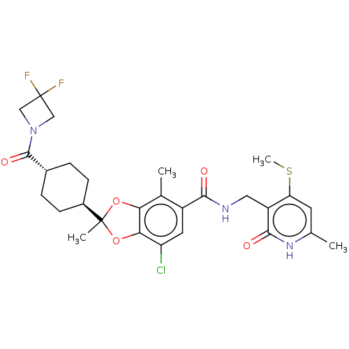 Chemical structure of BindingDB Monomer ID 636205