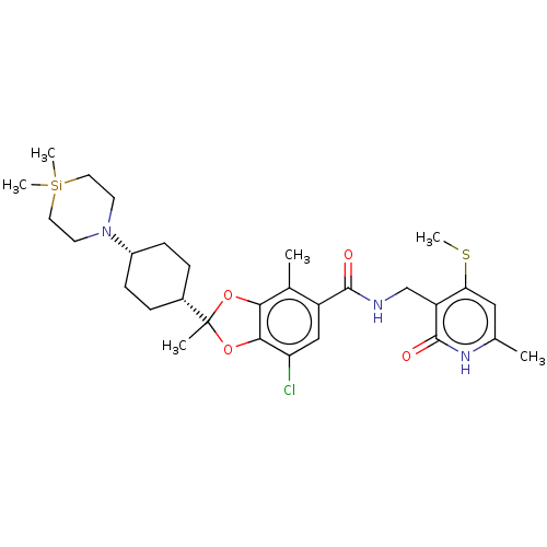 Chemical structure of BindingDB Monomer ID 636207