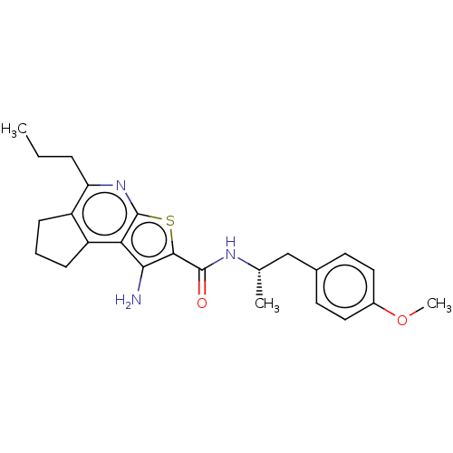 Chemical structure of BindingDB Monomer ID 636579