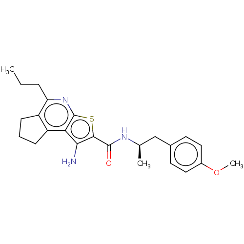 Chemical structure of BindingDB Monomer ID 636582