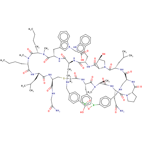 Chemical structure of BindingDB Monomer ID 636680