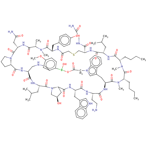 Chemical structure of BindingDB Monomer ID 636682
