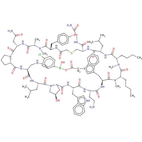 Chemical structure of BindingDB Monomer ID 636684
