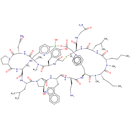 Chemical structure of BindingDB Monomer ID 636686
