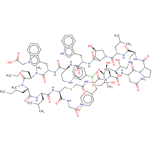 Chemical structure of BindingDB Monomer ID 636710