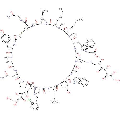 Chemical structure of BindingDB Monomer ID 636713