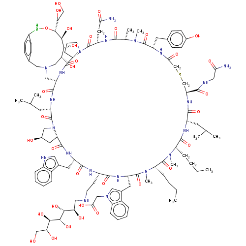 Chemical structure of BindingDB Monomer ID 636714