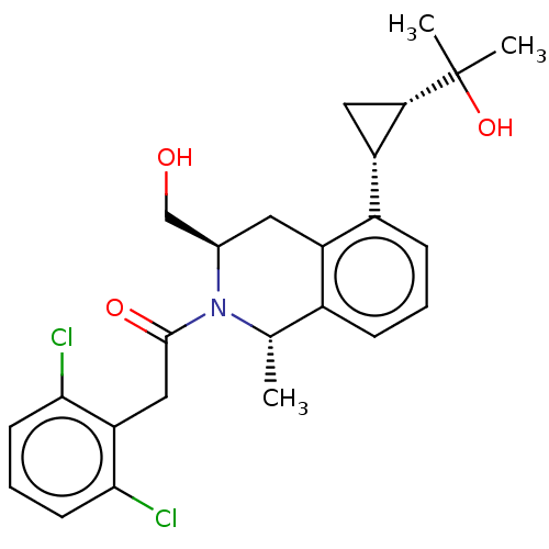 Chemical structure of BindingDB Monomer ID 636833