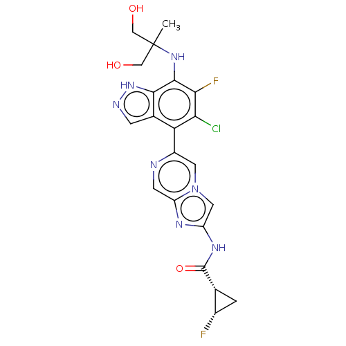 Chemical structure of BindingDB Monomer ID 638542