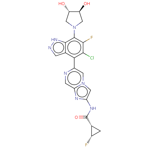 Chemical structure of BindingDB Monomer ID 638607