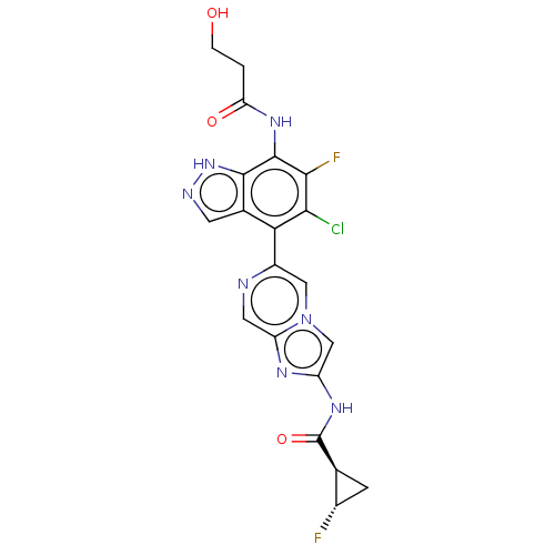 Chemical structure of BindingDB Monomer ID 638654