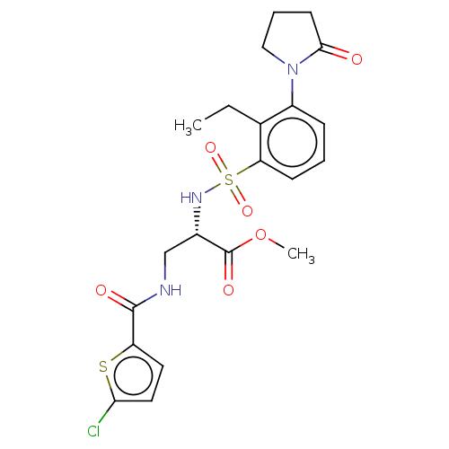 Chemical structure of BindingDB Monomer ID 639322