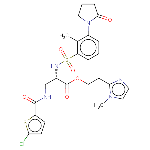 Chemical structure of BindingDB Monomer ID 639340