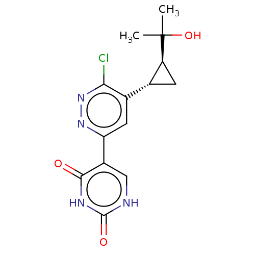 Chemical structure of BindingDB Monomer ID 640407