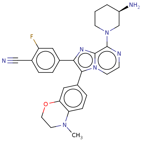 Chemical structure of BindingDB Monomer ID 640907
