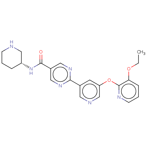 Chemical structure of BindingDB Monomer ID 642342