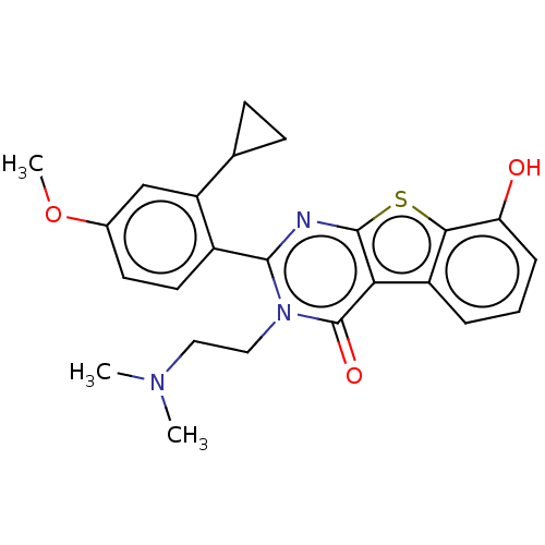 Chemical structure of BindingDB Monomer ID 642666