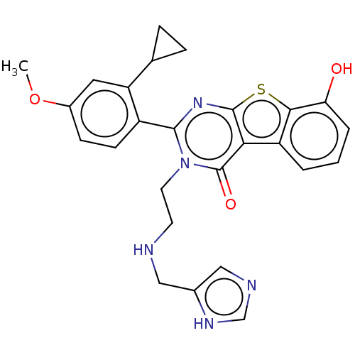 Chemical structure of BindingDB Monomer ID 642672