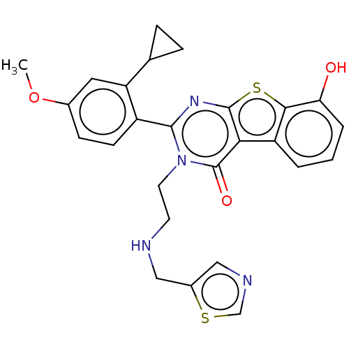 Chemical structure of BindingDB Monomer ID 642673