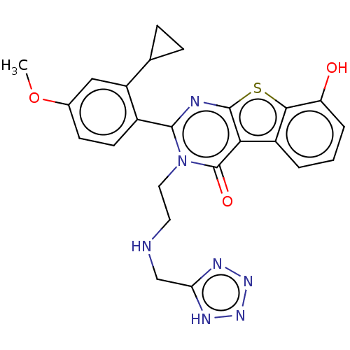 Chemical structure of BindingDB Monomer ID 642675