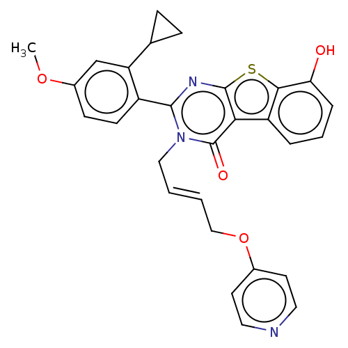 Chemical structure of BindingDB Monomer ID 642678