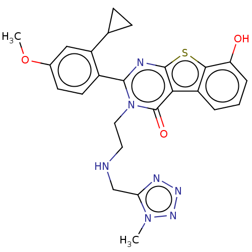Chemical structure of BindingDB Monomer ID 642681