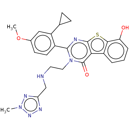 Chemical structure of BindingDB Monomer ID 642682