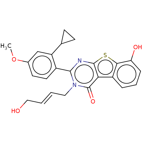 Chemical structure of BindingDB Monomer ID 642684
