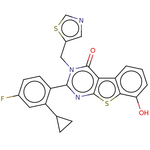 Chemical structure of BindingDB Monomer ID 642687