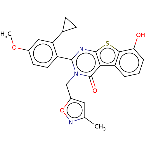 Chemical structure of BindingDB Monomer ID 642707