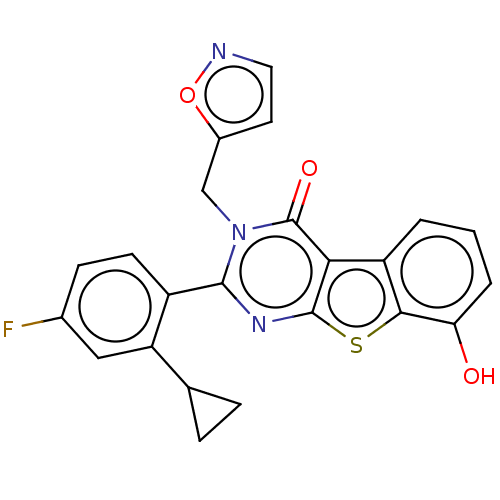 Chemical structure of BindingDB Monomer ID 642709