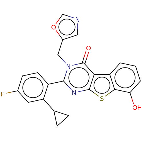 Chemical structure of BindingDB Monomer ID 642710