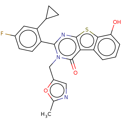Chemical structure of BindingDB Monomer ID 642715