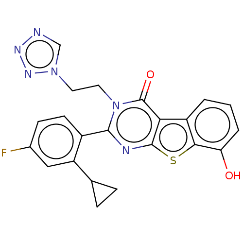 Chemical structure of BindingDB Monomer ID 642721