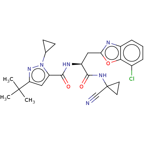 Chemical structure of BindingDB Monomer ID 642820