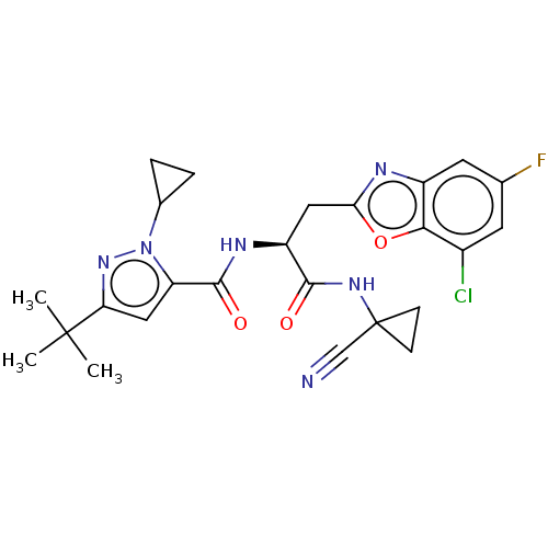 Chemical structure of BindingDB Monomer ID 642821