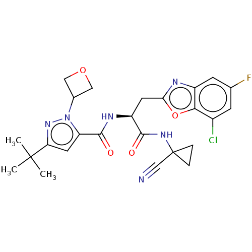 Chemical structure of BindingDB Monomer ID 642822