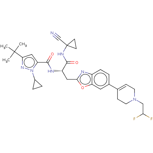 Chemical structure of BindingDB Monomer ID 642829