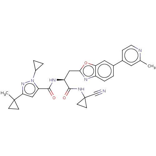 Chemical structure of BindingDB Monomer ID 642838