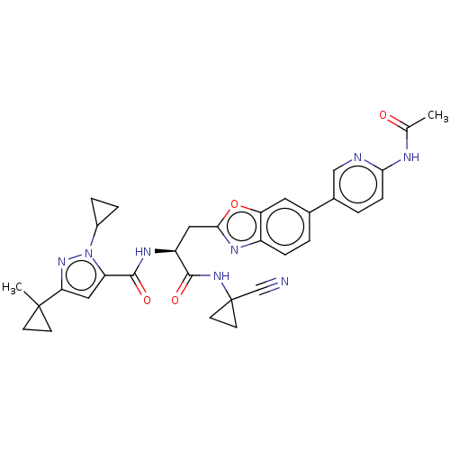 Chemical structure of BindingDB Monomer ID 642841