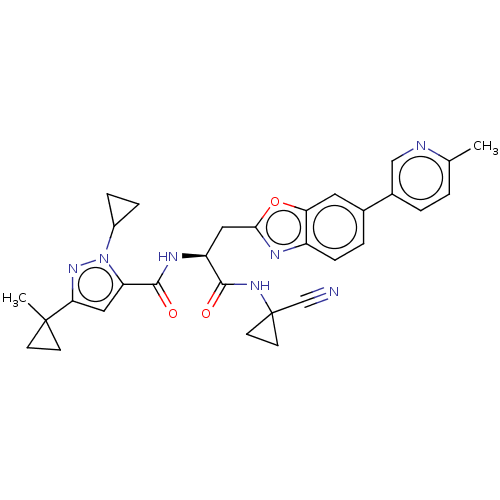 Chemical structure of BindingDB Monomer ID 642842